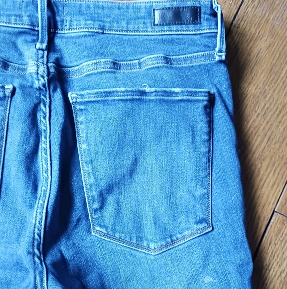 Thrashed Abercrombie Simone High-rise Super Skinny Jeans Size 10 - Picture 4 of 6